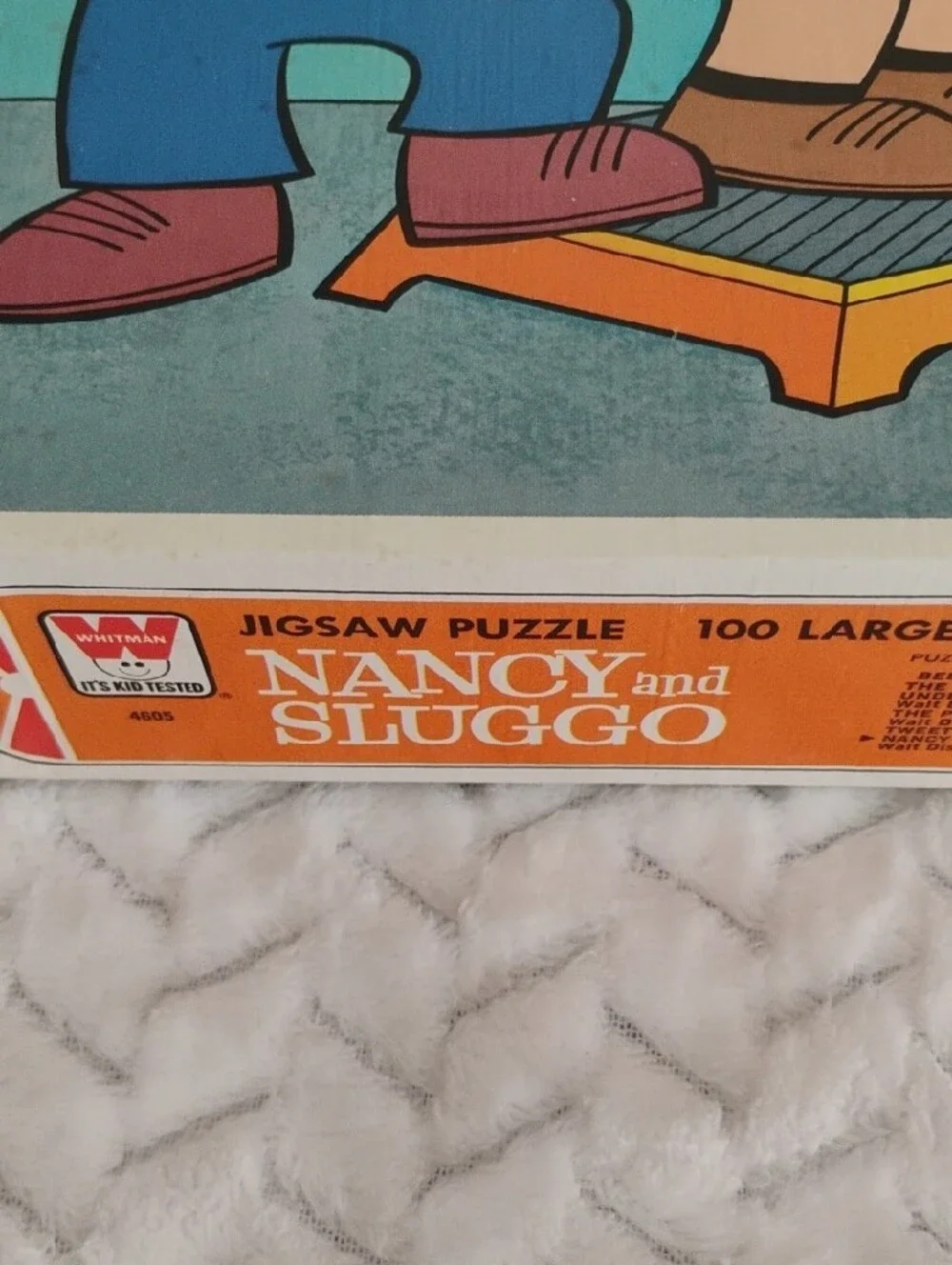Vintage Never Opened 1975 Nancy and Sluggo Kids Puzzle